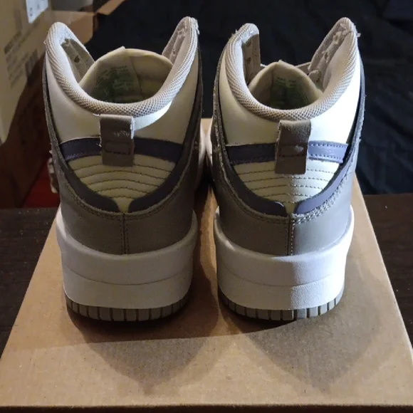 Nike Dunk High Up Iron Purple Womens 7.5 EUC - Picture 5 of 9